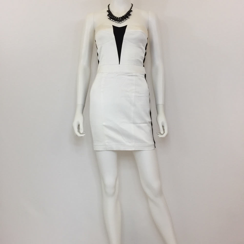 Bebe Sweetheart Neckline Strapless Dress 2